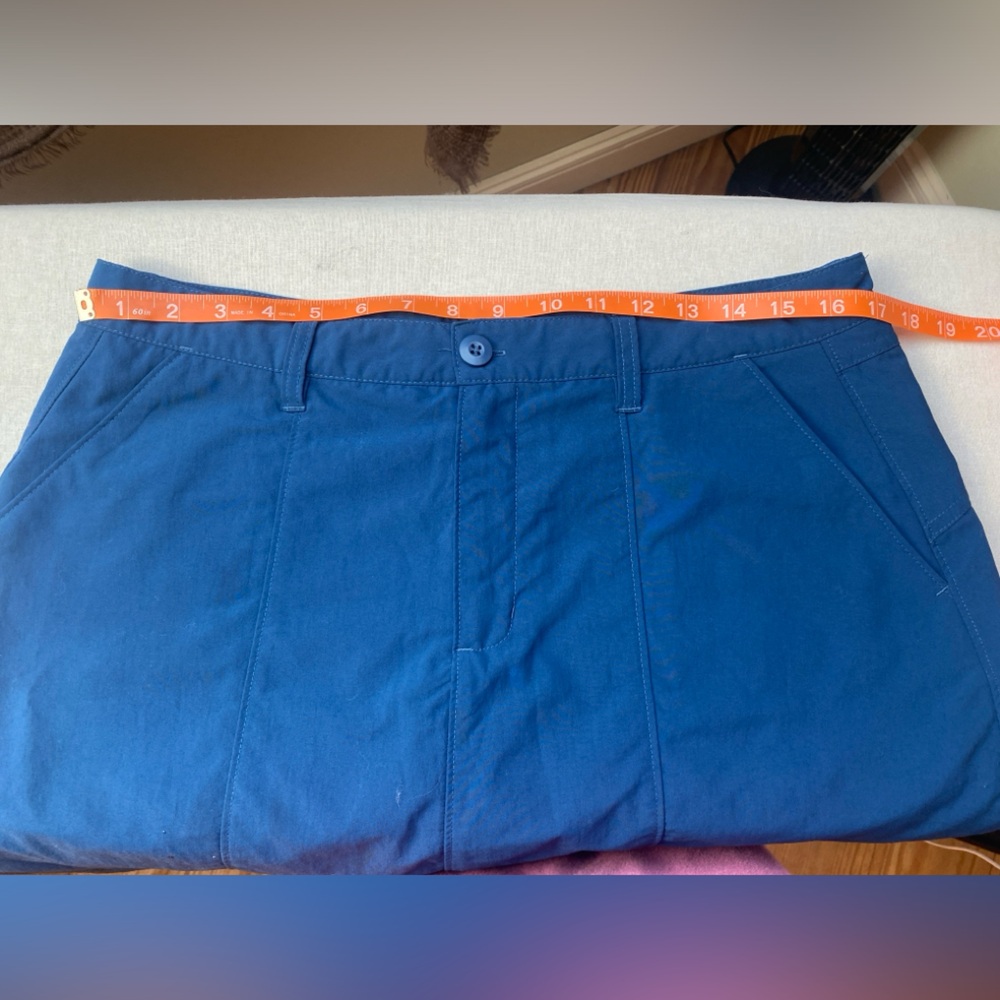 Women’s Patagonia Blue Skort Size 12 EUC - Picture 8 of 10